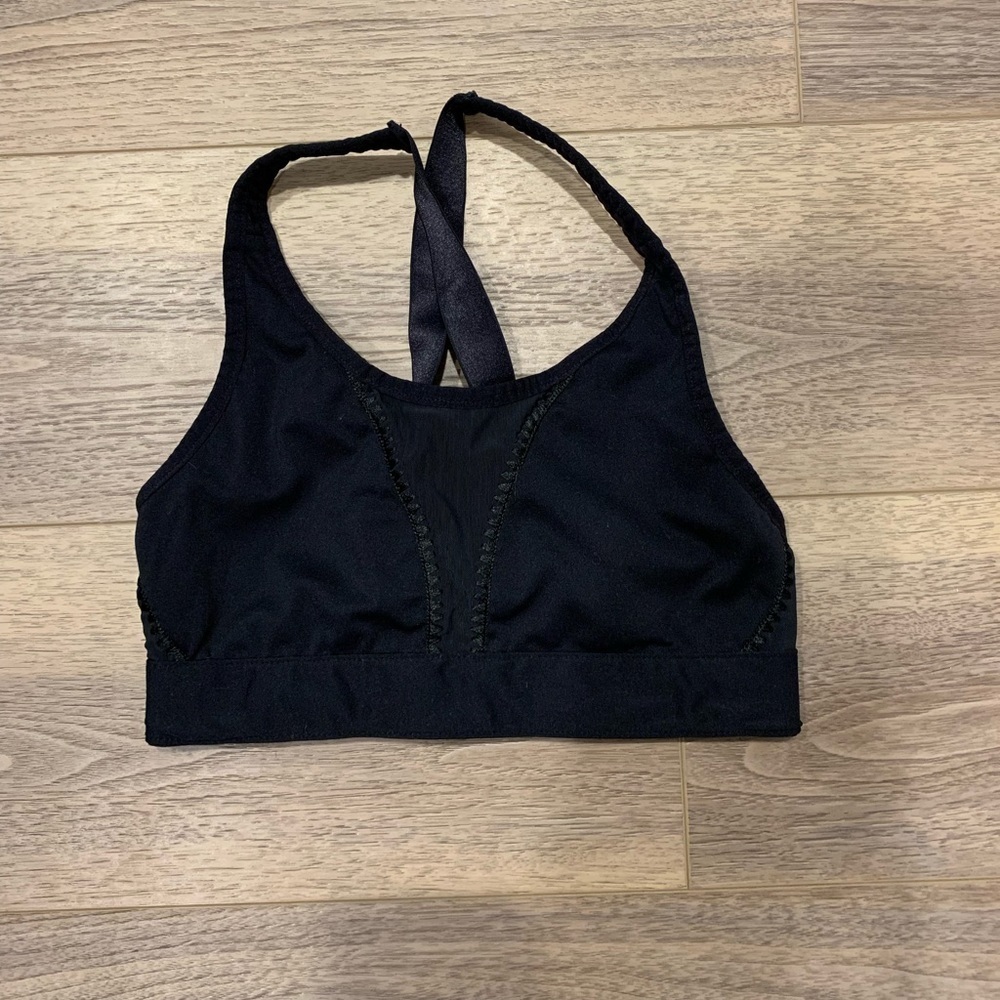 Fabletics Mesh Panel Sports Bra
